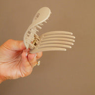 Circle Cutout Flat Claw Clip