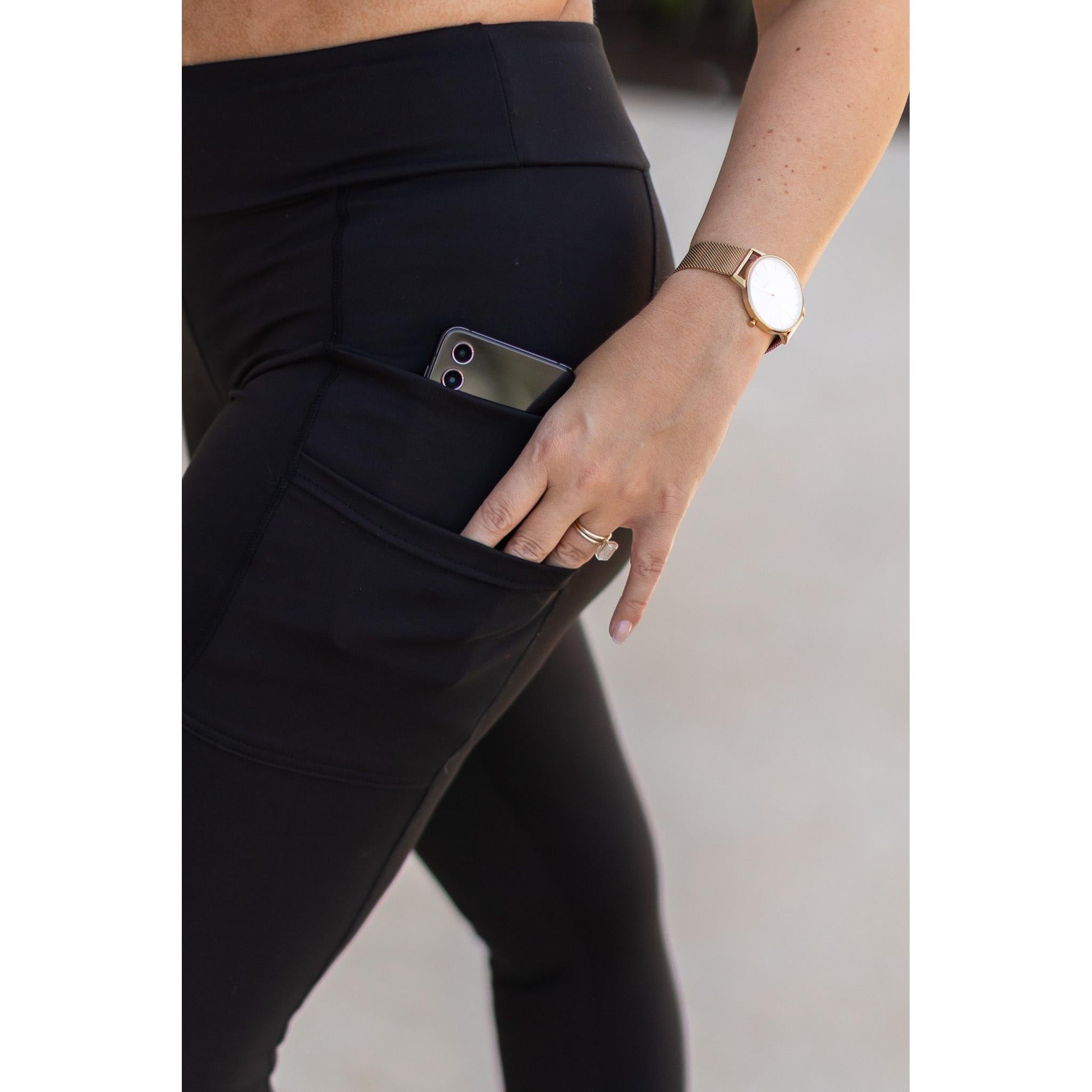 Ready to Ship | The Shannon Double Pocket Sculpting Leggings