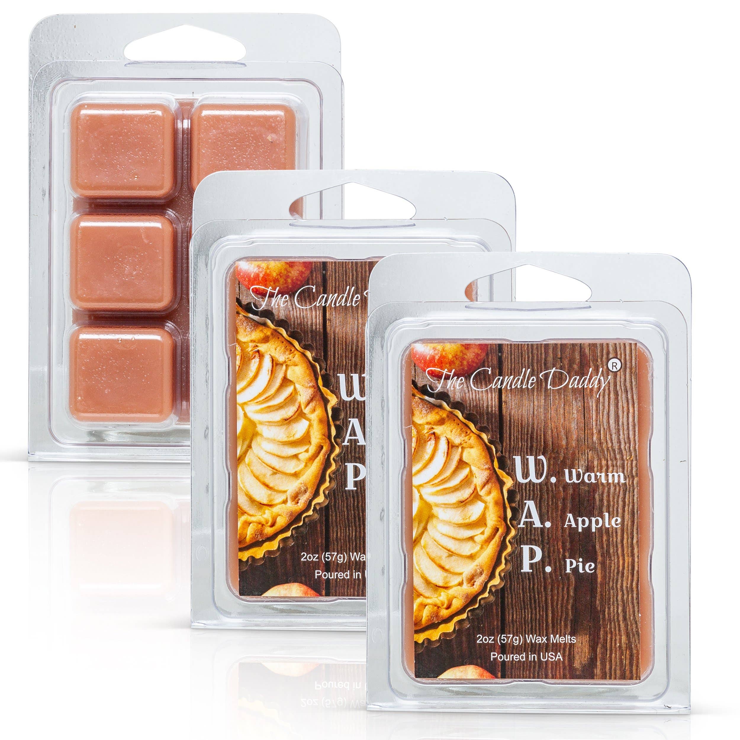 W.A.P.  - Warm Apple Pie Scented Melt- Maximum Scent Wax