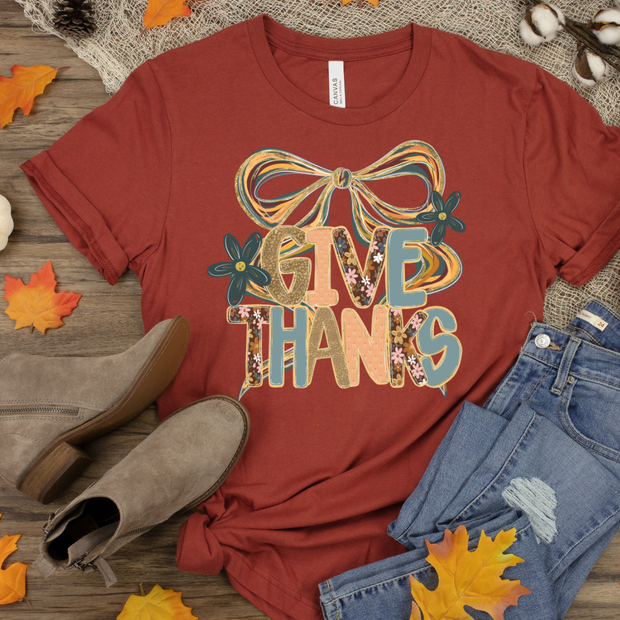 Give Thanks Graphic Tee