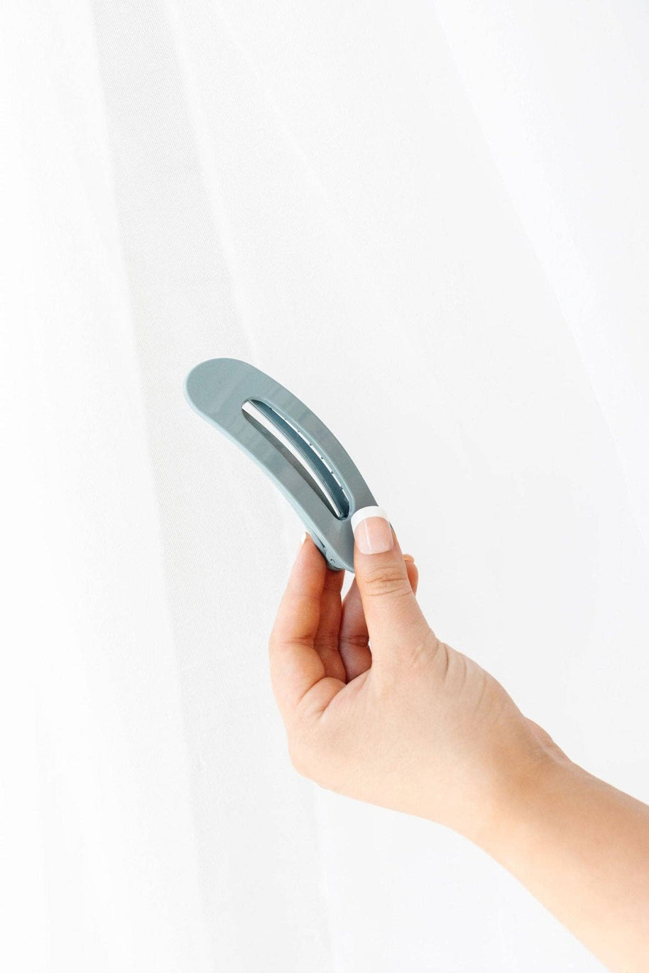 Glossy Flat Claw Clip