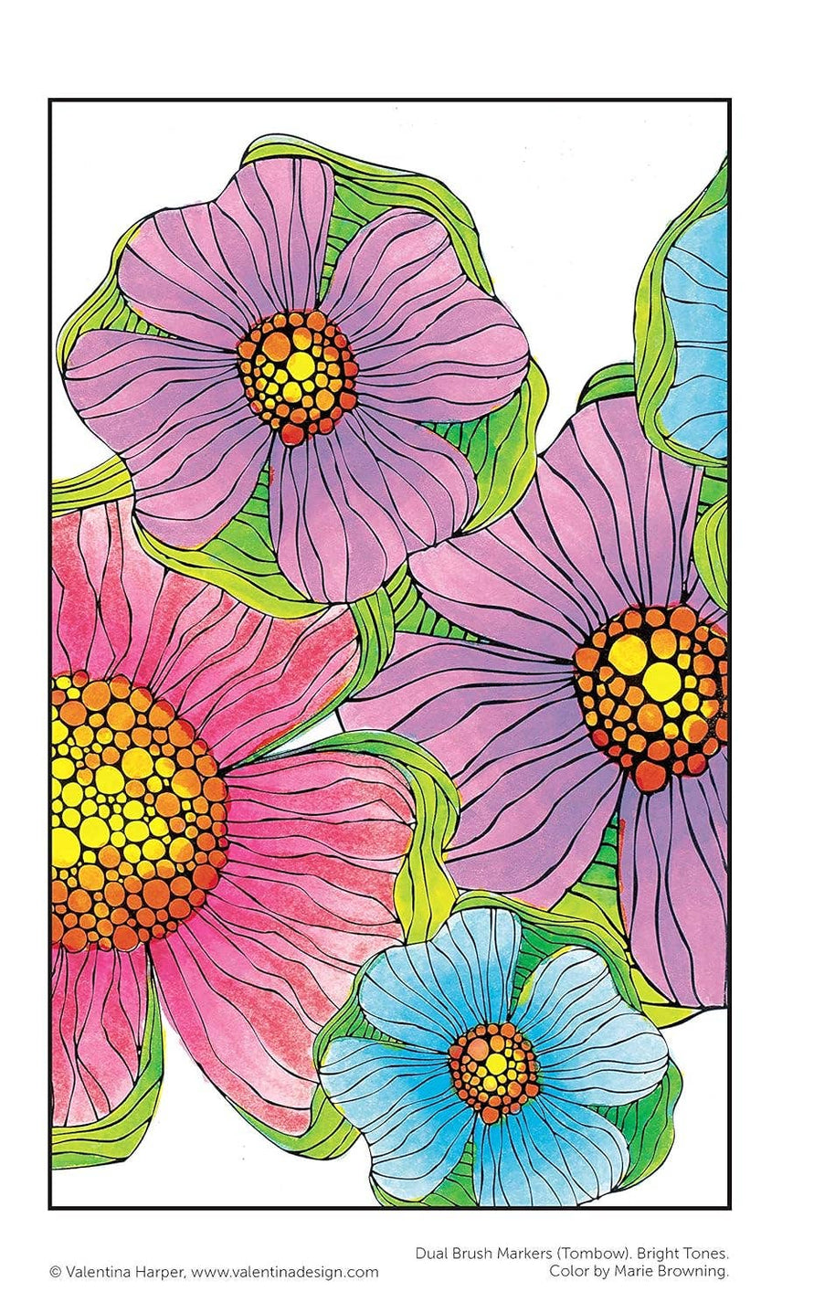 Color Calm Coloring Book - Take Along Calming Adult Coloring