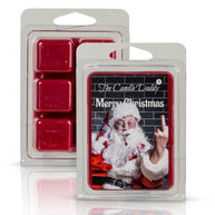 Merry Christmas- Santa Bird Middle Finger - Funny