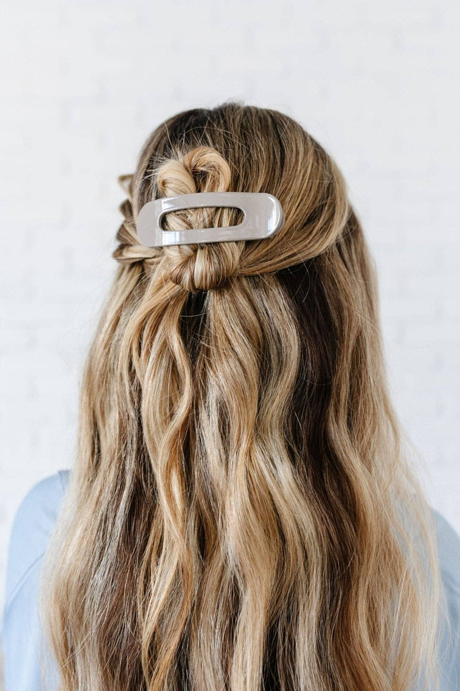 Glossy Flat Claw Clip