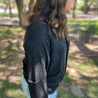 PREORDER: Best Selling Elliott Exposed Seam Sweatshirt in Five Colors