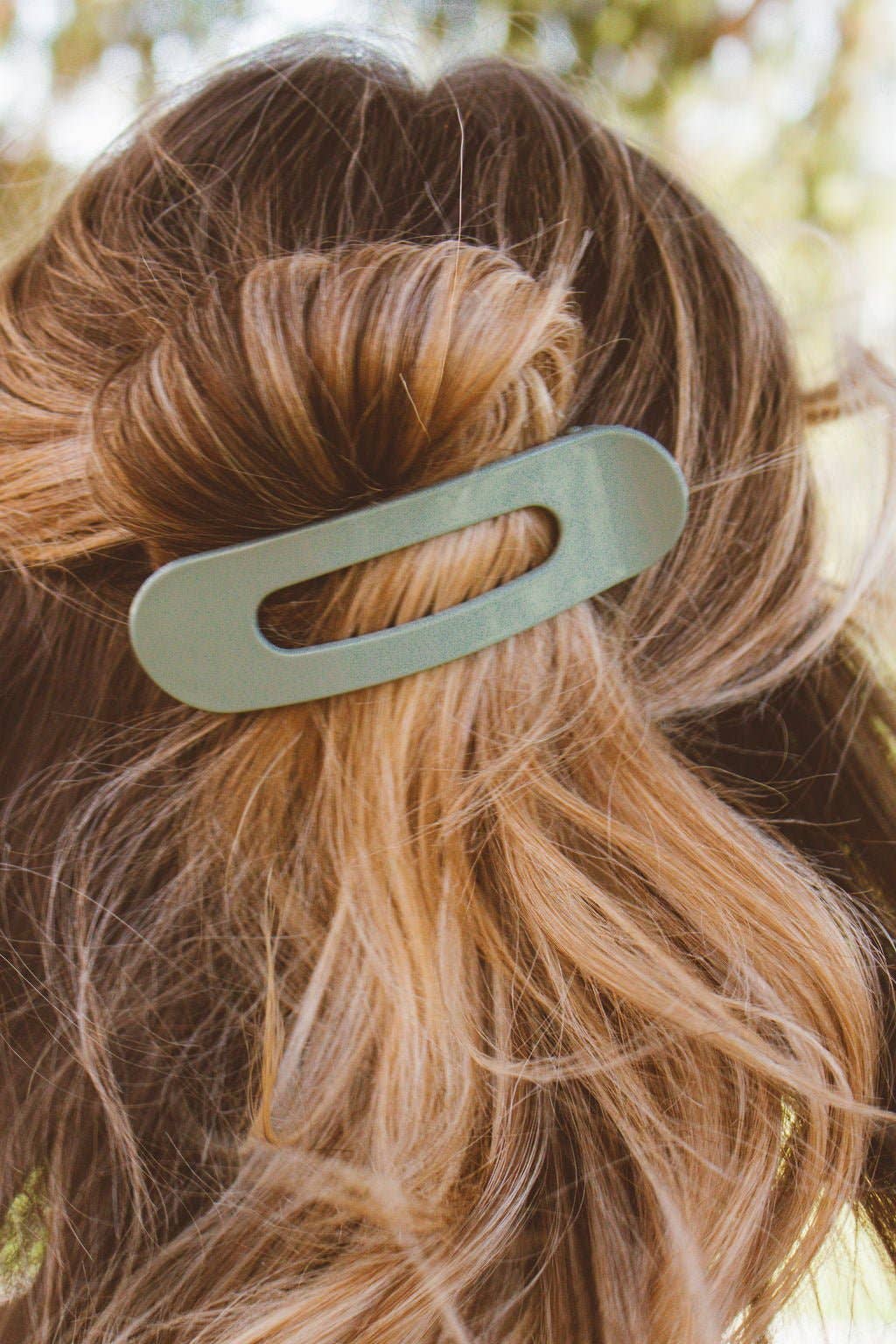 Glossy Flat Claw Clip