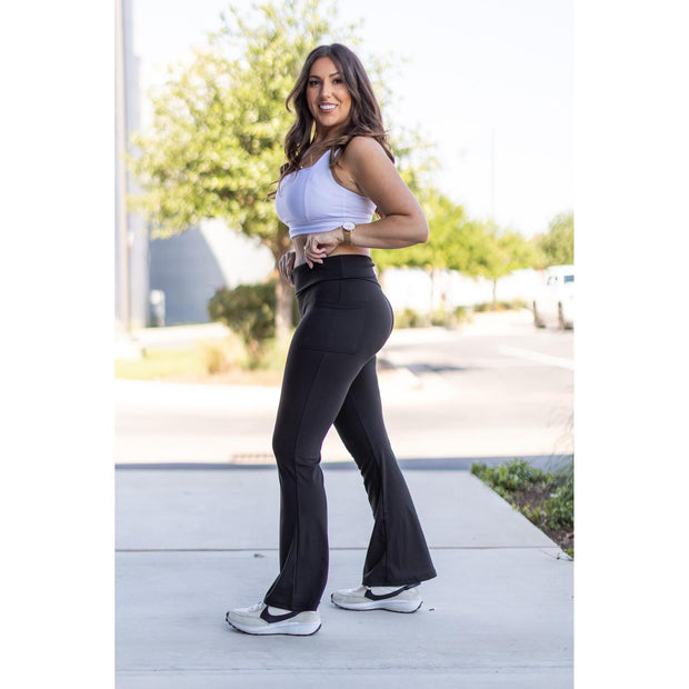 Ready to Ship | The Deluxe Paige Fold-over, Sculpting Leggings - Luxe Leggings by Julia Rose®