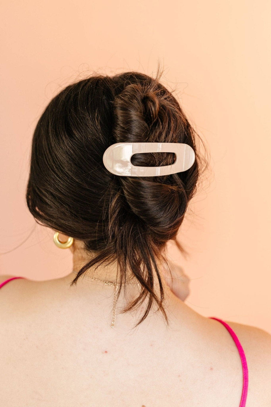 Glossy Flat Claw Clip