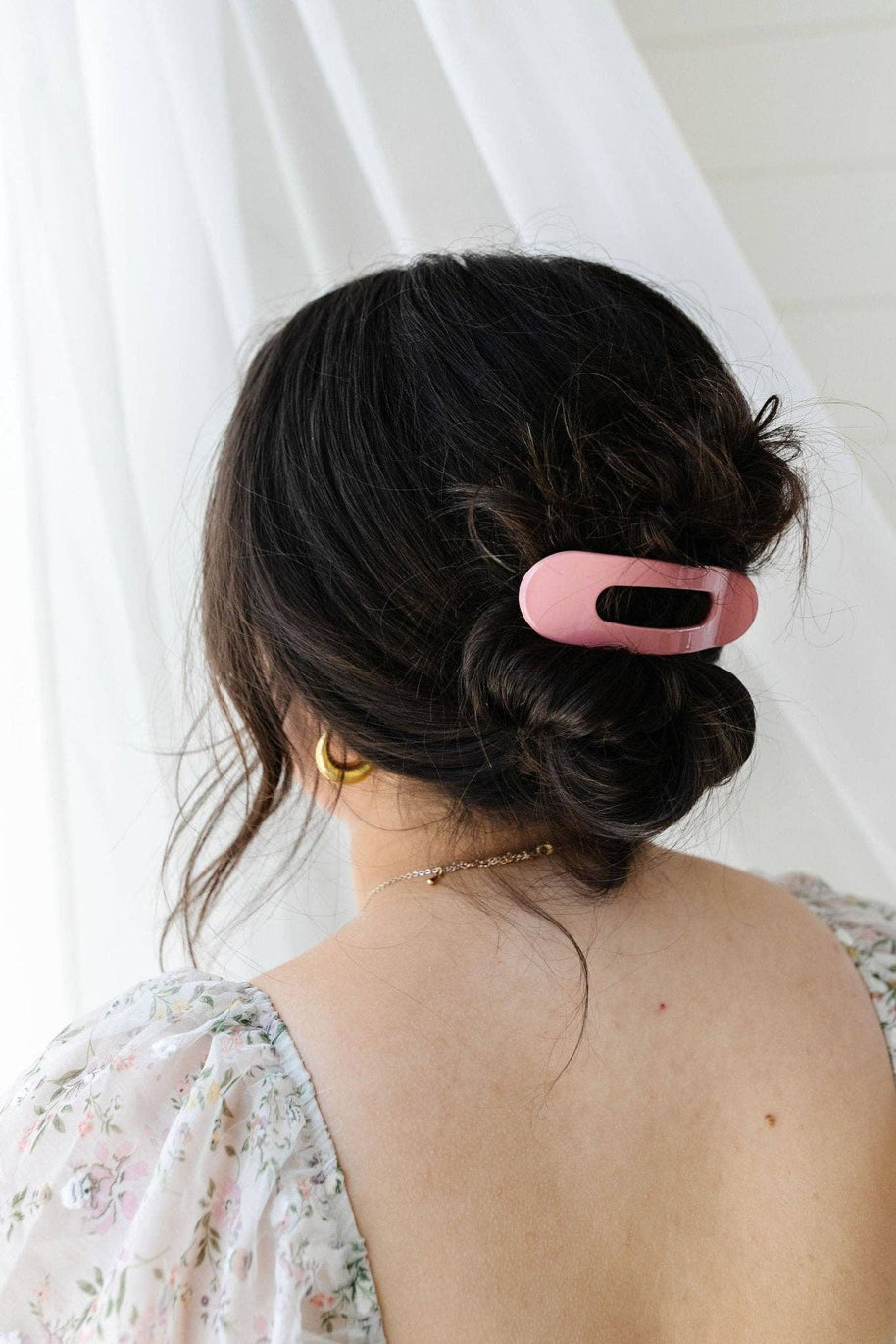 Glossy Flat Claw Clip