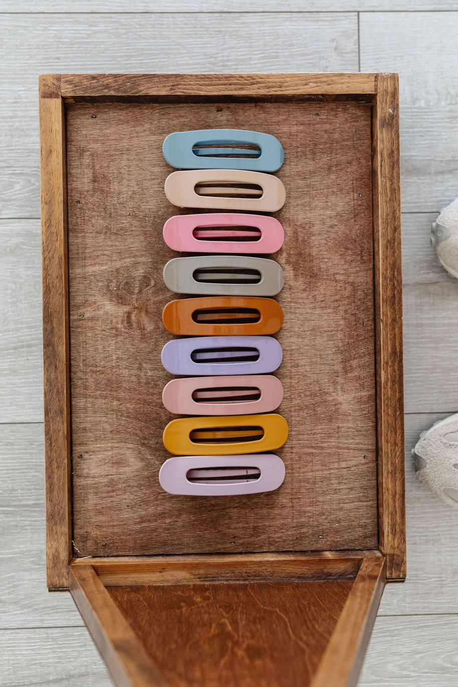 Glossy Flat Claw Clip