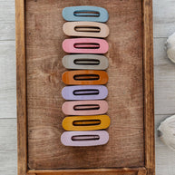 Glossy Flat Claw Clip