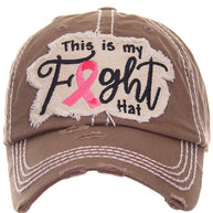 THIS IS MY FIGHT HAT Washed Vintage Baseball cap