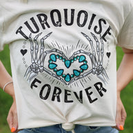 Turquoise Forever Graphic Tee