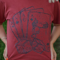 Aces and Cowboy Boots Graphic Tee