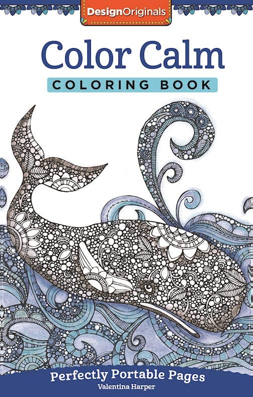 Color Calm Coloring Book - Take Along Calming Adult Coloring