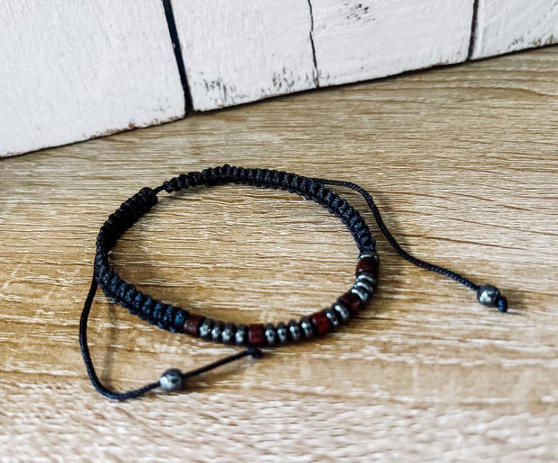 RTS: Morse Code "brave" bracelets-