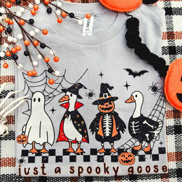 Just A Spooky Goose Soft Graphic Tee