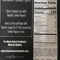 Caramel Peanut Corn 8 oz