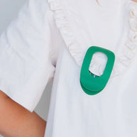 Circle Cutout Flat Claw Clip