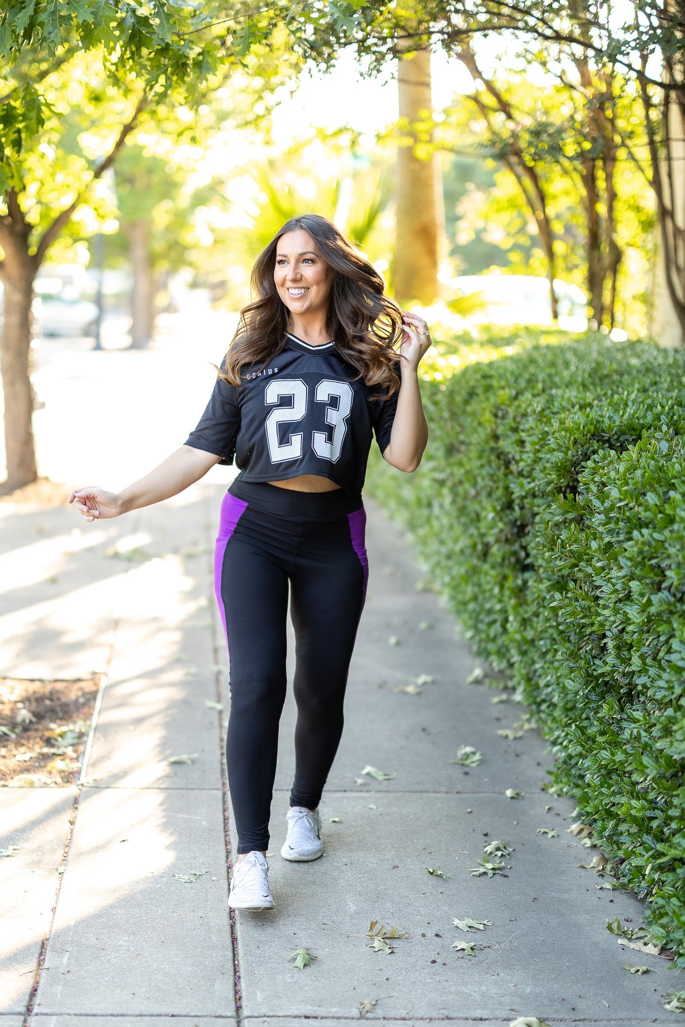 PreOrder | The Presley - Purple Panel Full Length Leggings ROUND 2