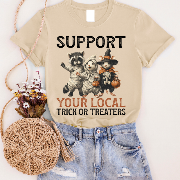Local Trick Or Treaters Graphic Tee