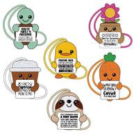 Crochet Pals Emotional Support Air Freshener - 12/Display