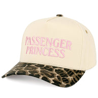 C.C PASSENGER PRINCESS Letter on Two Tone Trucker Hat