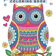 Color Cute Coloring Book - Take Along Adult Coloring Designs
