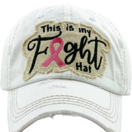 THIS IS MY FIGHT HAT Washed Vintage Baseball cap