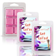 GET LEI'ED - HAWAIIAN LUAU SCENTED WAX MELT - 1 PACK - 2OZ
