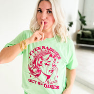 Even Baddies Get Saddies Graphic Tee
