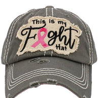 THIS IS MY FIGHT HAT Washed Vintage Baseball cap
