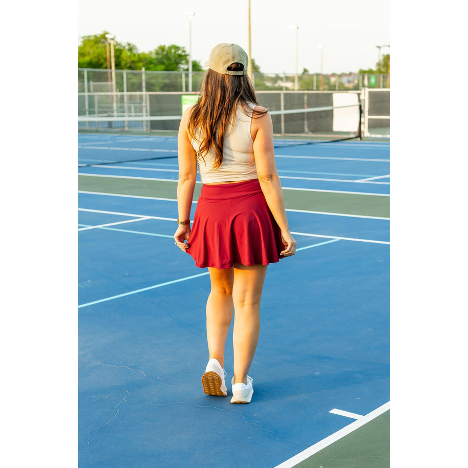 Ready to Ship | The RaeLynn RED Skort