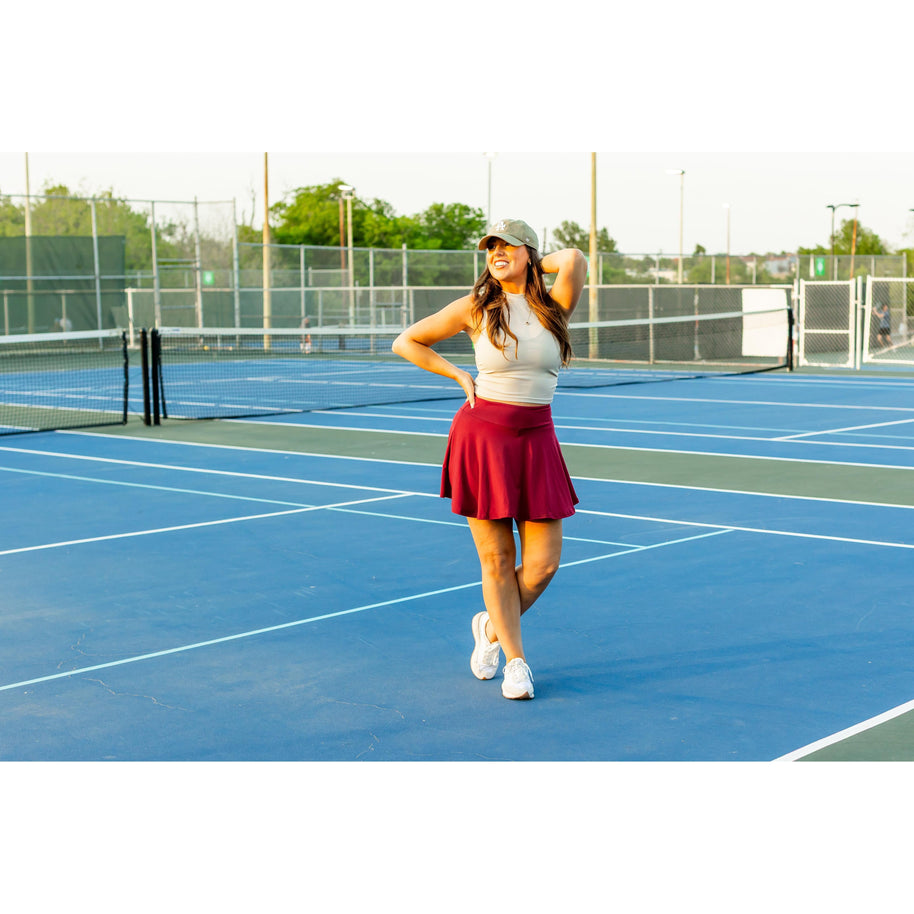 Ready to Ship | The RaeLynn RED Skort