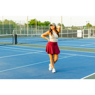 Ready to Ship | The RaeLynn RED Skort