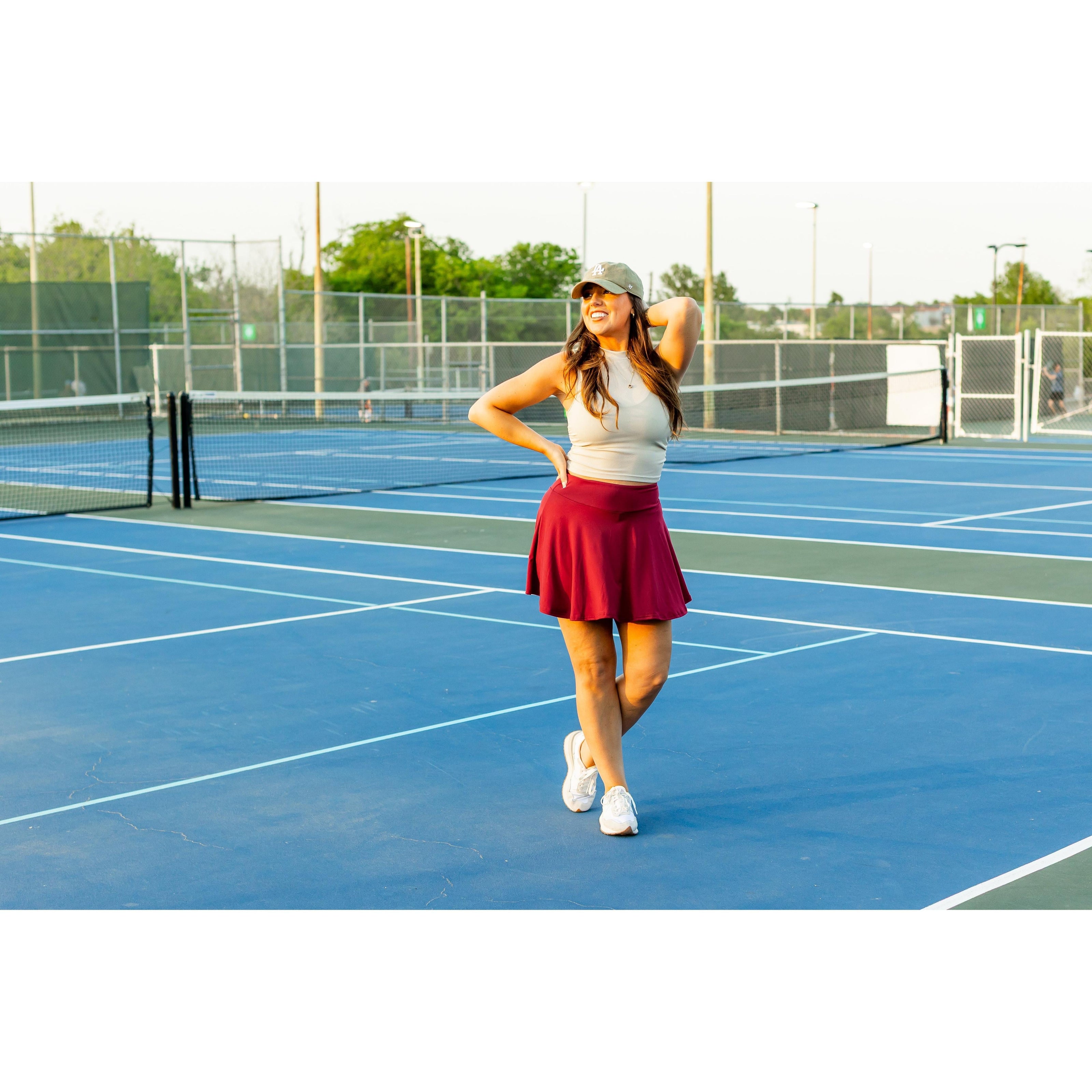 Ready to Ship | The RaeLynn RED Skort