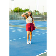 Ready to Ship | The RaeLynn RED Skort