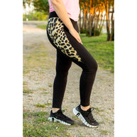 PreOrder | The Gianna Leopard Panel Scultpting Leggings