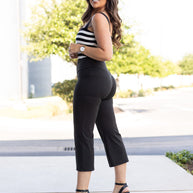 Ready to Ship |  The Faith - Tummy Control High Waisted Guacho Pants