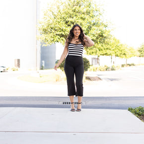 Ready to Ship |  The Faith - Tummy Control High Waisted Guacho Pants