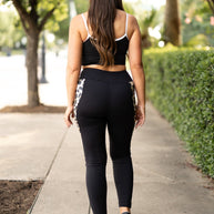 Ready to Ship | The Gianna - Leopard Panel Leggings