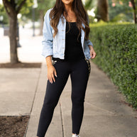 Ready to Ship | The Gianna - Leopard Panel Leggings