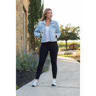 Ready to Ship | BLACK FULL-LENGTH Leggings with POCKET