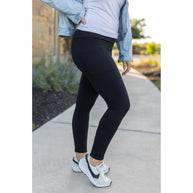 Ready to Ship | BLACK FULL-LENGTH Leggings with POCKET