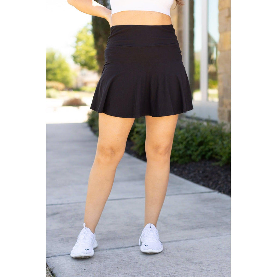 Ready to Ship | The Brielle Black Skort