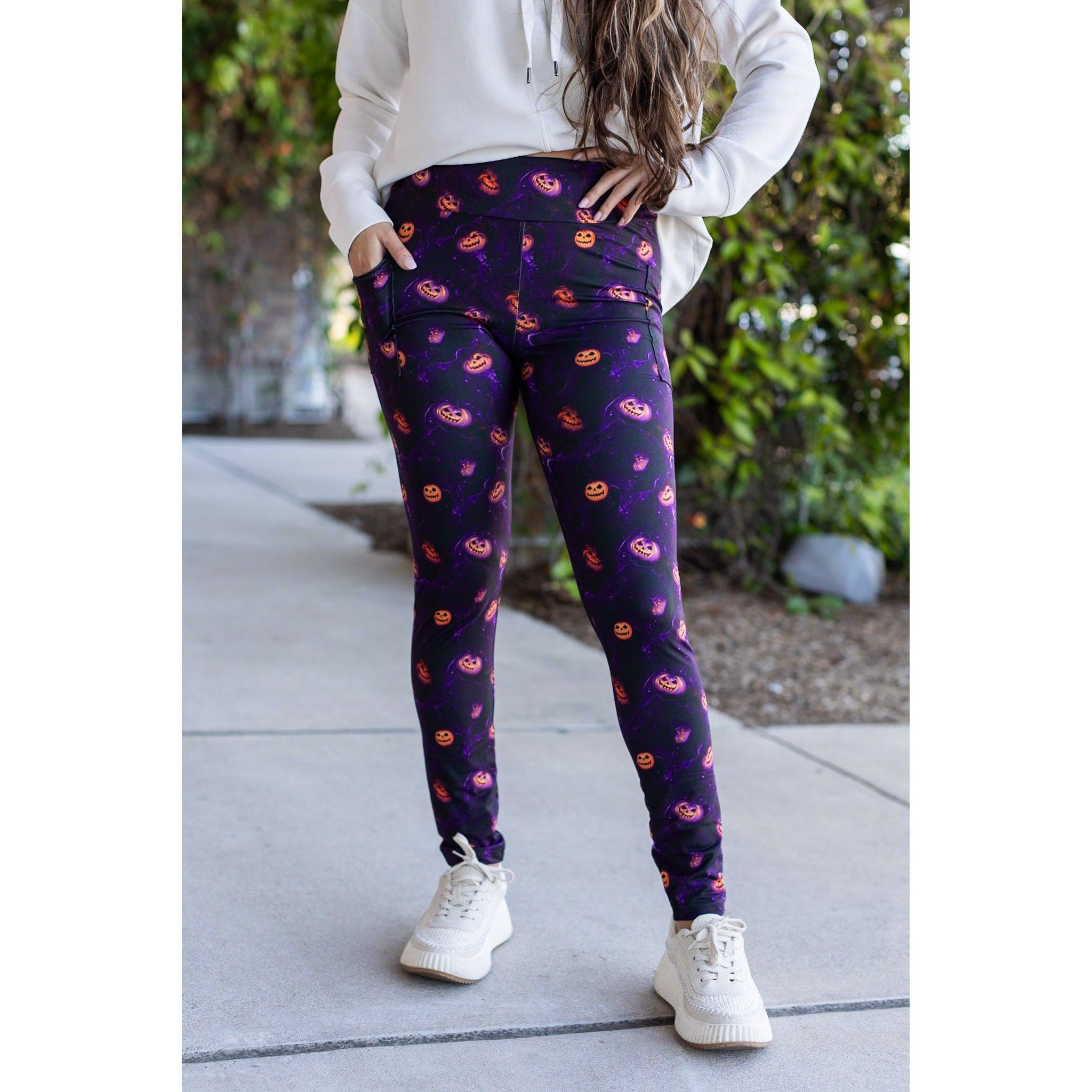 Ready to Ship  | The Elly - Pumpkin Blaze Leggings *