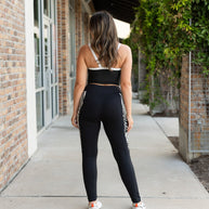 PreOrder | The Zola - Zebra Print Panel Leggings