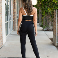 PreOrder | The Zola - Zebra Print Panel Leggings