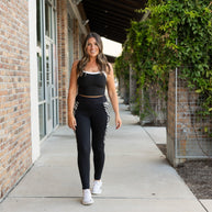 PreOrder | The Zola - Zebra Print Panel Leggings