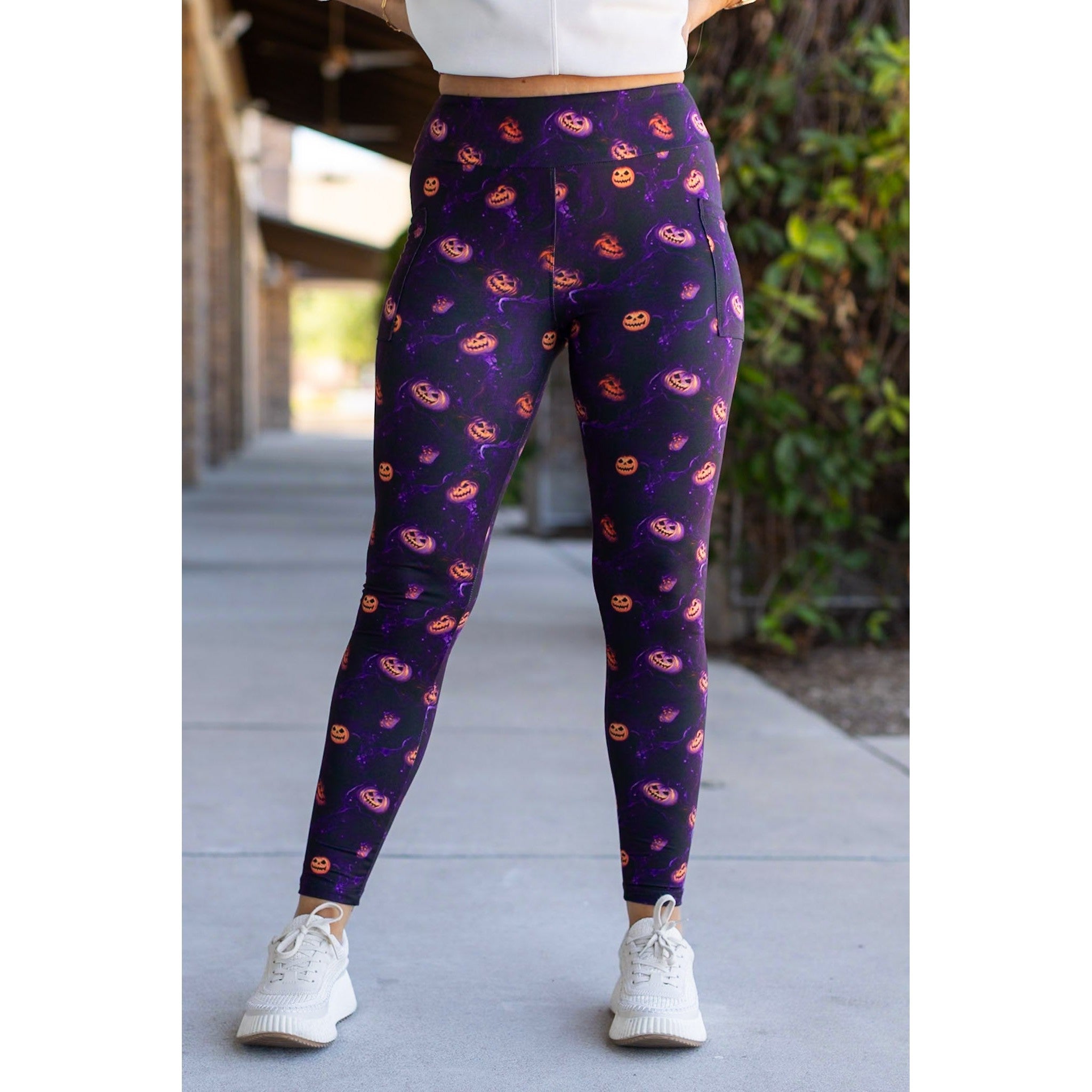 Ready to Ship  | The Elly - Pumpkin Blaze Leggings *